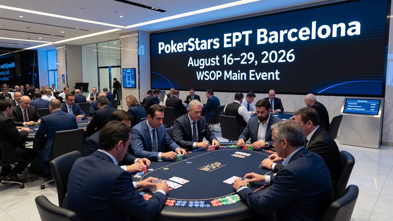 Podium celebration at a PokerStars Open Cup event